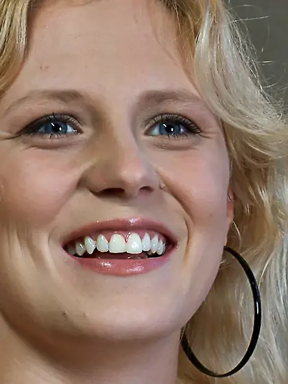 Blindfolded captured nymph fucked