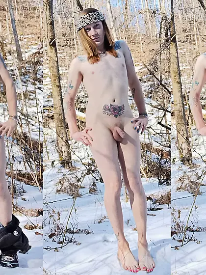 Winter nude gay