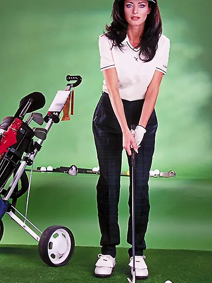 Beautiful brunette vixen Olivia O'Lovely strips her purple