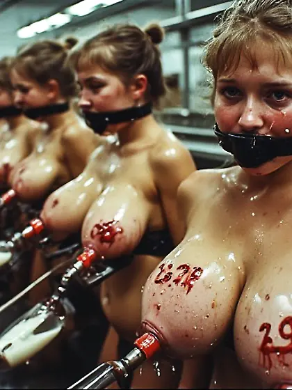 War prisoners turned into milk mass production