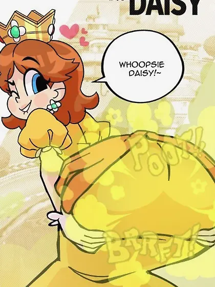 Princess Daisy Farting and Pooping