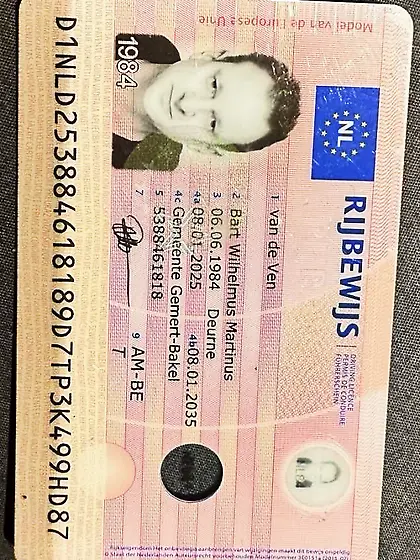 Bartjevdven5@gmail. com Oude molenweg 56 5425 vr d