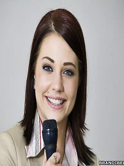 Brandi Belle takes her clothes off and shares a big hard cock wi