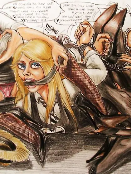 Revzillos fetish artwork