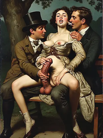 Woman has sex in park