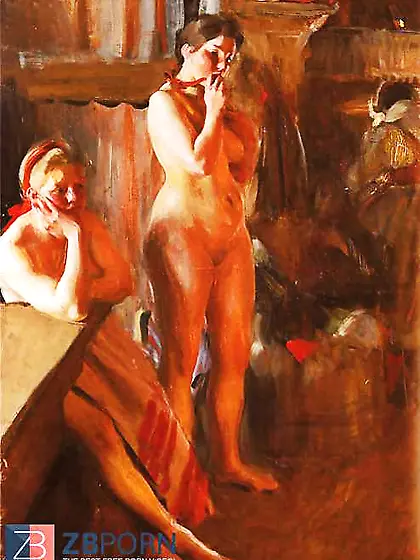 Painted Ero and Porn Art 35 - Anders Zorn for ottmar