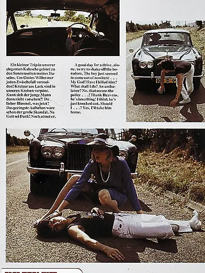 Blonde hottie rescues brings