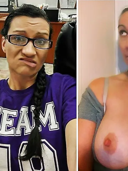 nerdy milf before after