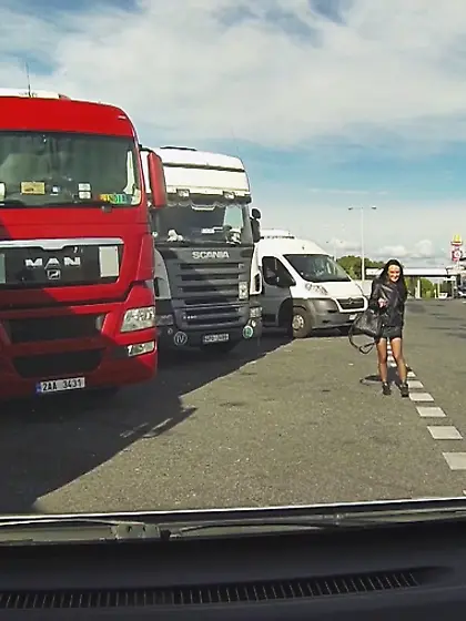 Picked girl long legs