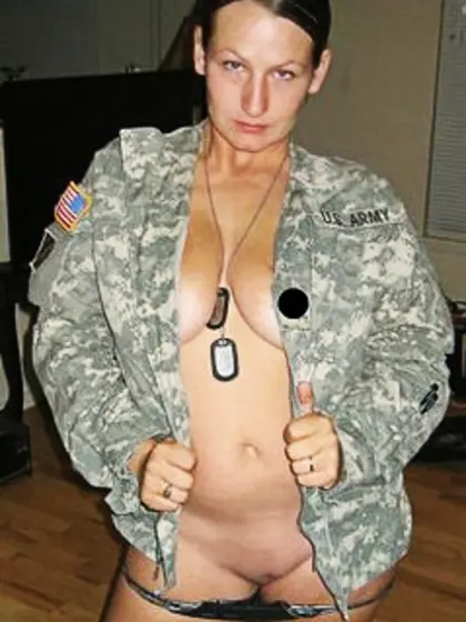 army slut serves cock and america
