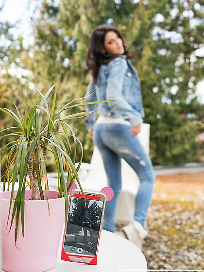 She's been thinking that you want to enjoy her shaved pussy too