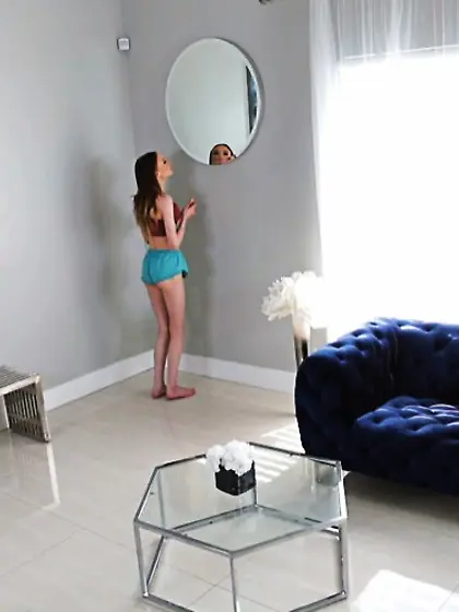 Teen small ass jeans shorts