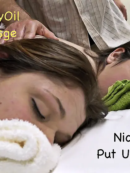 Sleepy BabyOil Booty Massage