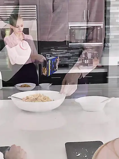 Chesty blondie sister instructed