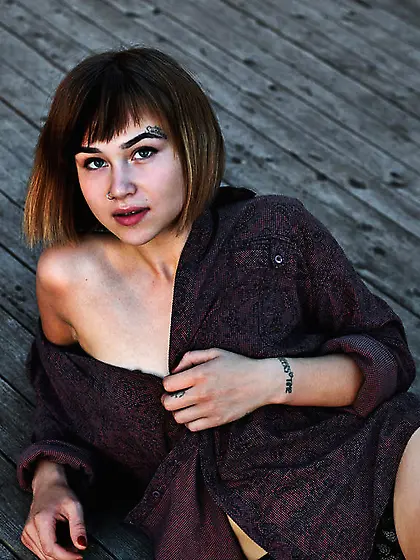 White teen small tits