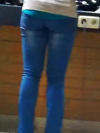 Voyeur hidden cam street ass store various