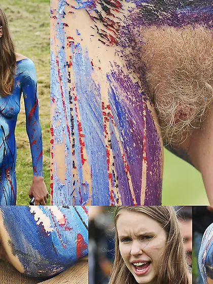 Bikes,  Bodypaint and Public Nudity