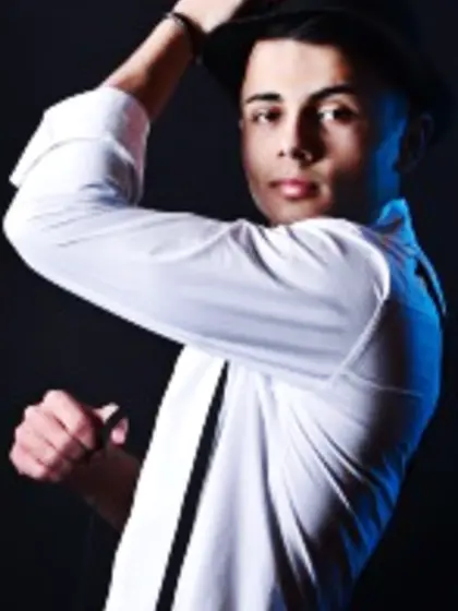 Brunette Young Man John Oil.