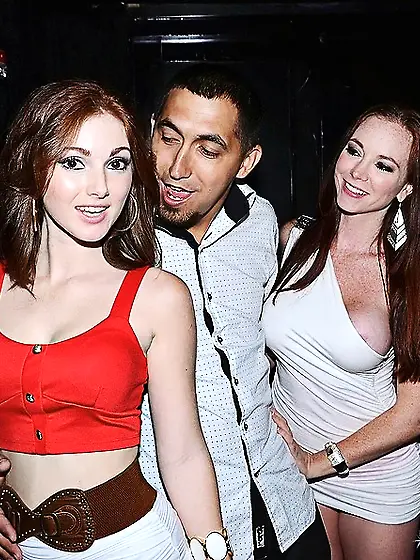 Natalie Lust creampied in wild reality sex party orgy