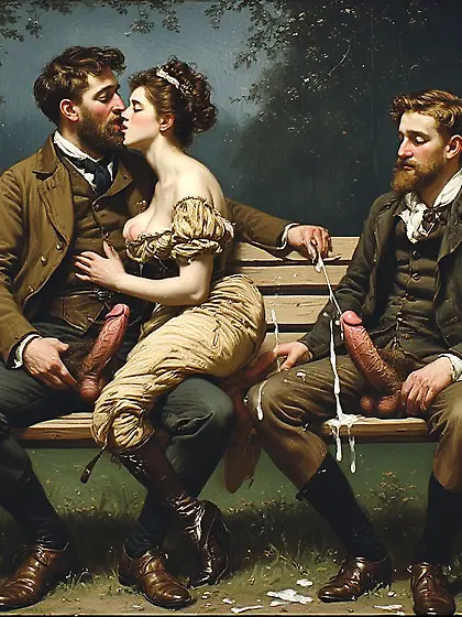 Woman has sex in park