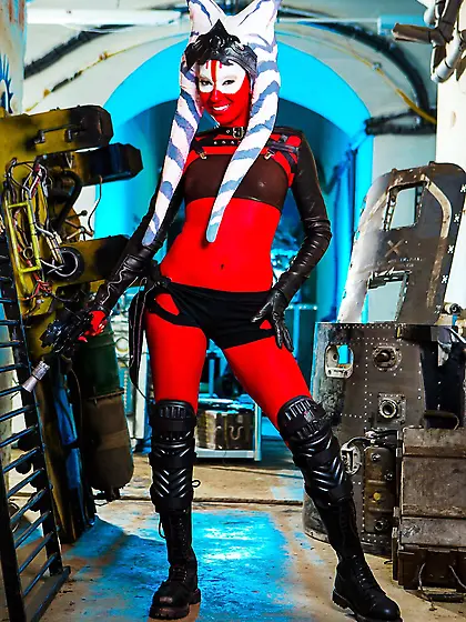 Star Wars themed fucking session with beautiful Twi'lek hot