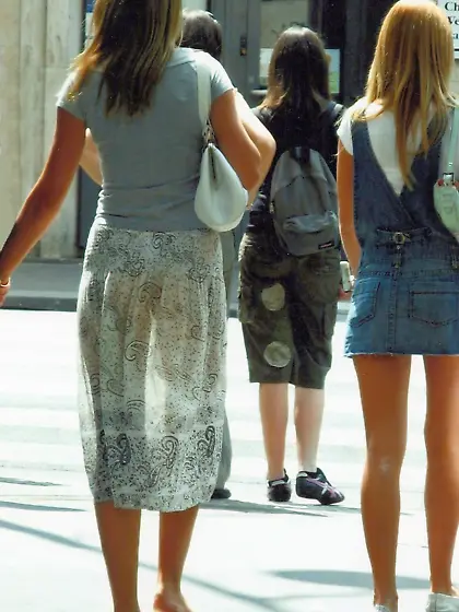 Mother left her panties home for easy access