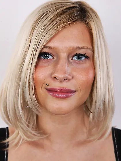 Tall seductive blonde firm