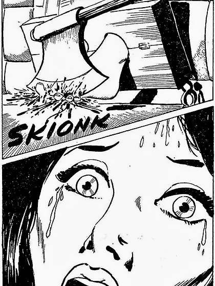 Terror Comic #111 page series