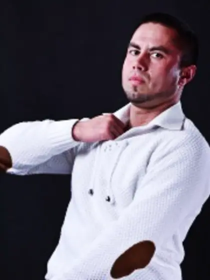 Brunette Hunk Gay Oil.