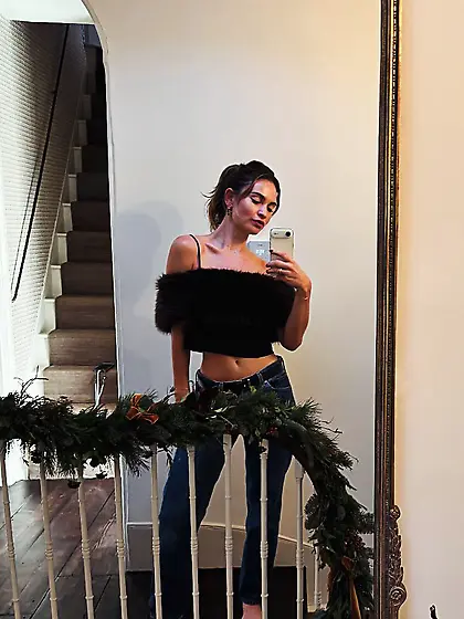 Lily James - Christmas