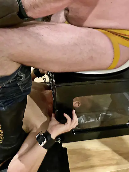 Me in the Humilation box