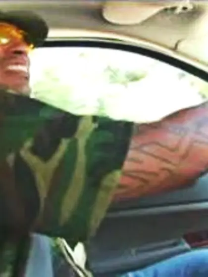 Holding legs open wide