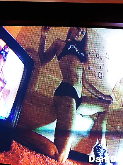 Curvy sexy damsel black