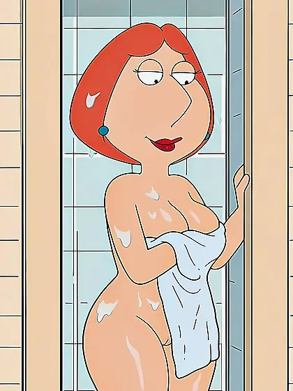 Lois Griffin showering voyeur (Family Guy)