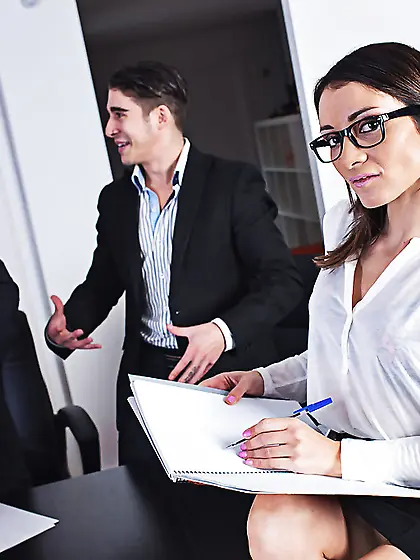 Italian double penetration gangbang