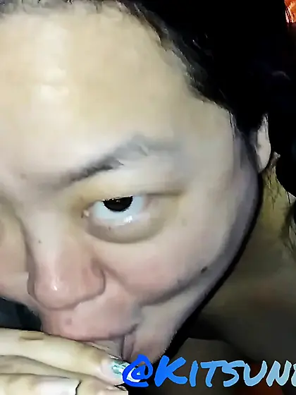 Fat Asian Slut KitsunePhantasy Sucking Cock