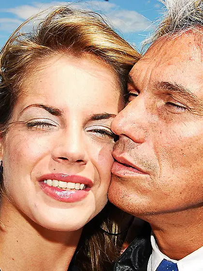 Hot blonde babe got fucked outdoor by an...