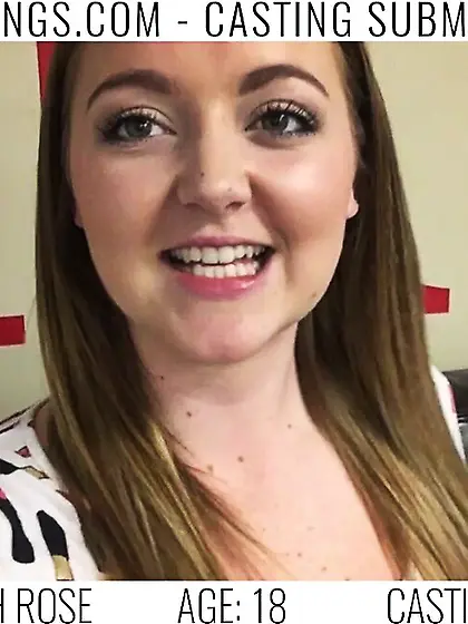 Rough pounding of a natural teen chick on...