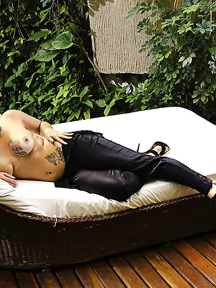 Latina pierced pussy