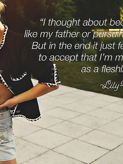 Lily Rose on her career