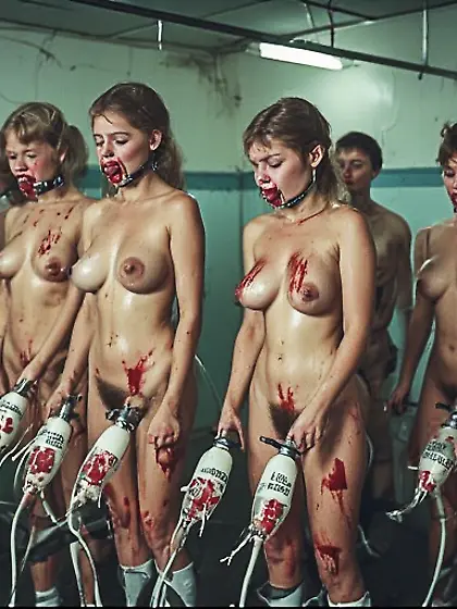 War prisoners turned into milk mass production