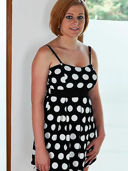 Roxy Black natural tits jizzed by Dyllon Day in photo shoot