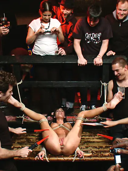 Bound perfect body slave