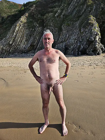 Me naked in public,  dares and nude beaches