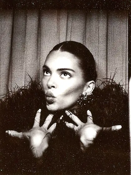 Kendall Jenner in red