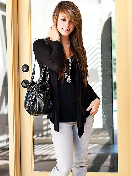 American pretty cute teen redhead