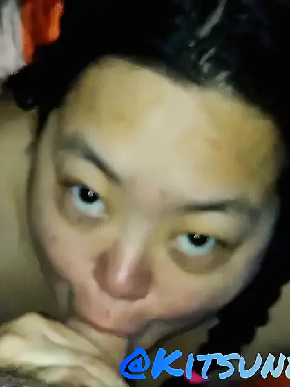 Fat Asian Slut KitsunePhantasy Sucking Cock
