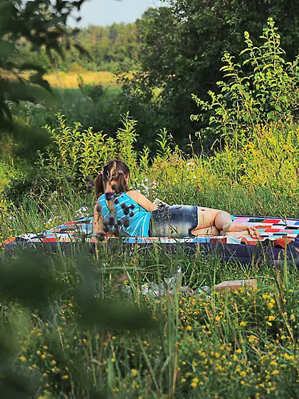 Oksana is crazy about