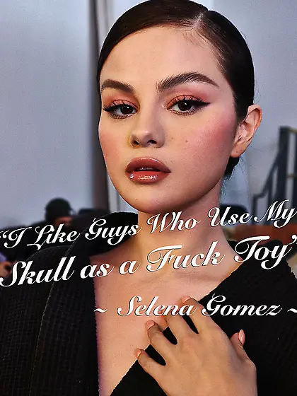 Selena on skull fucking