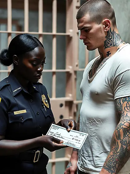 Submissive nigger correctional officer